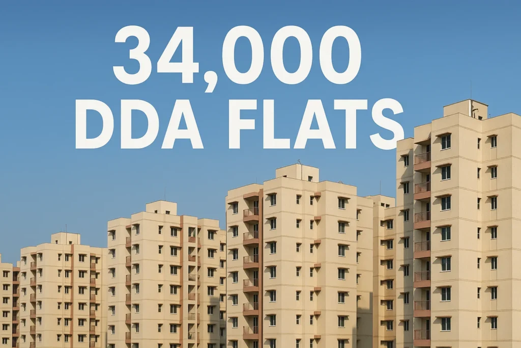 34,000 DDA Flats
